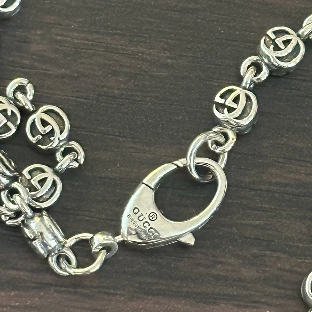 Gucci GG Marmont key pendant necklace